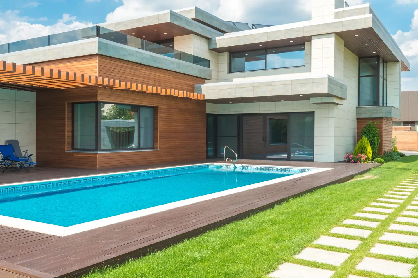 Swimming pool built in Woodcroft, NSW